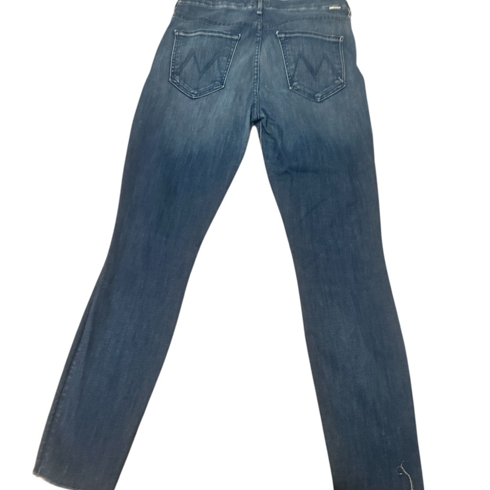 MOTHER High Rise Blue Jeans - Picture 2 of 5